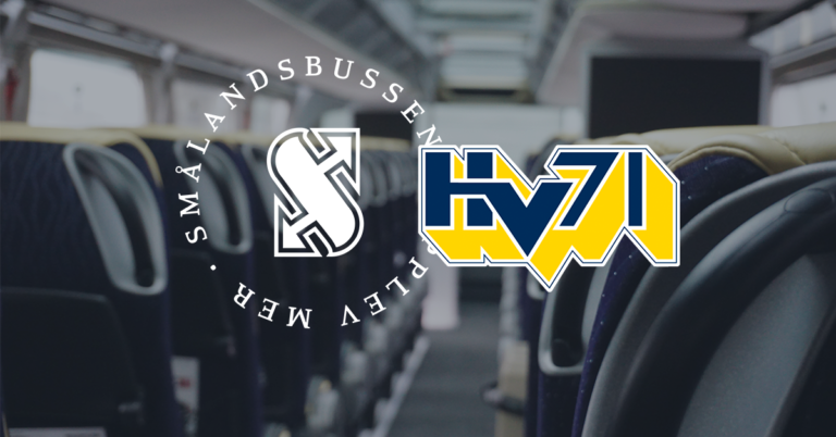 HV71 och Smålandsbussen logotyp
